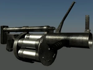 grenade launcher 3D Model