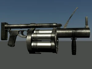 grenade launcher 3D Model