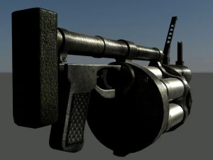 grenade launcher 3D Model