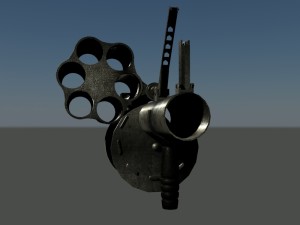grenade launcher Modelo 3D
