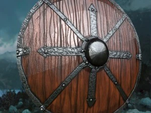 viking shield 2 3D Model