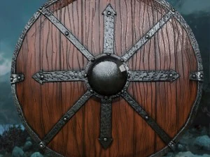 viking shield 2 3D Model