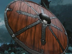 viking shield 2 3D Model