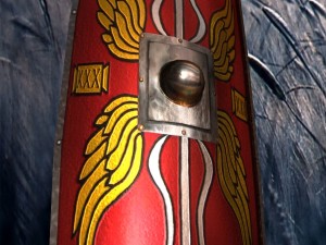 romans shield 3Dモデル