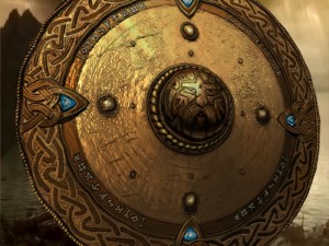 indian shield 3D Model