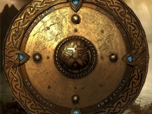 indian shield 3D Model