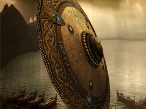 indian shield 3D Model