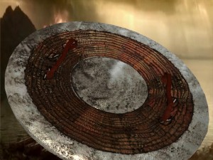 persian shield Modèle 3D