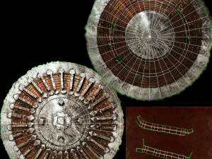 persian shield Modèle 3D
