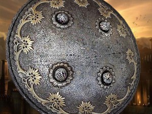 persian shield 2 Model 3D