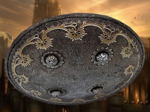 persian shield 2 Model 3D