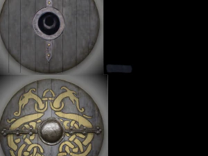 viking shield 6 3D Model