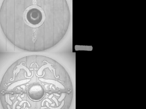 viking shield 6 3D Model