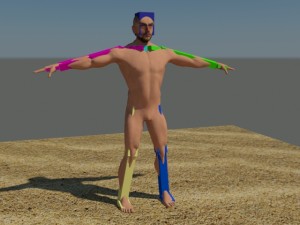 man animation 3D Модель