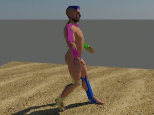man animation 3D Модель