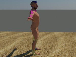 man animation 3D Модель