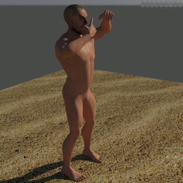 man animation 3D Модель .c4d .max .obj .3ds .fbx .stl .blend 