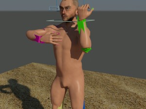 man animation 3D Модель