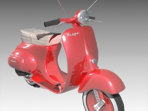 vespa 3Dモデル