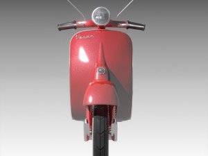 vespa 3D 모델