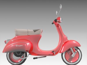 vespa 3D 모델