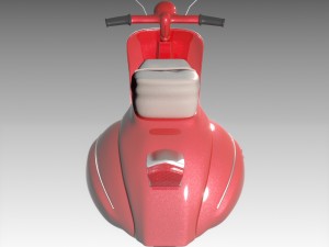 vespa 3D 모델