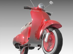 vespa 3D 모델