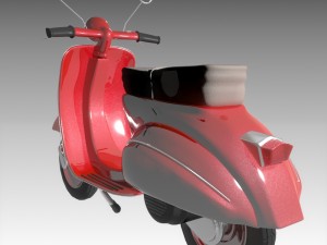 vespa 3D 모델
