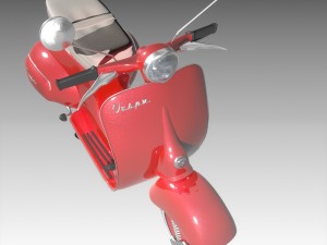 vespa 3D 모델