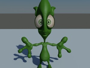 alien 3Dモデル