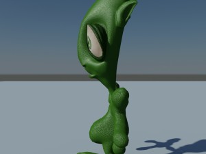 alien 3D 모델