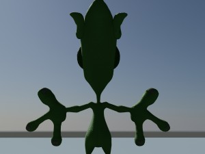 alien 3D 모델