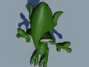 alien 3D 모델