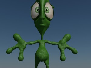 alien 3D 모델