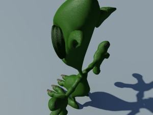 alien 3D 모델