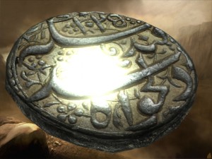 old persian coin Modelo 3D