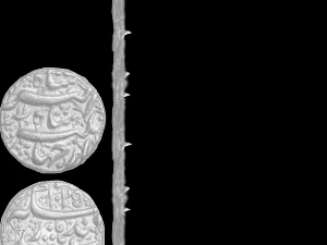 old persian coin 3D Model