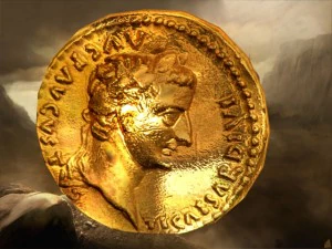old rome coin 3D Model