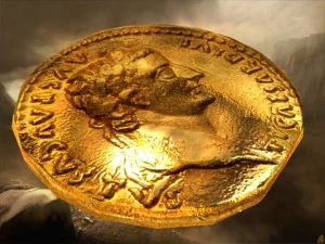 old rome coin 3D Model