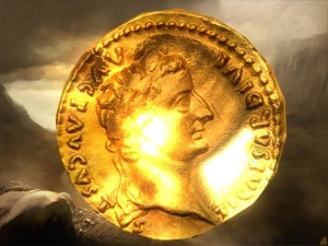 old rome coin 3D Model