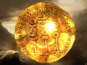 old rome coin 3D Model