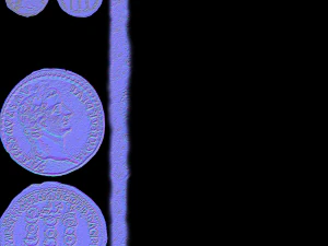 old rome coin 3D Model