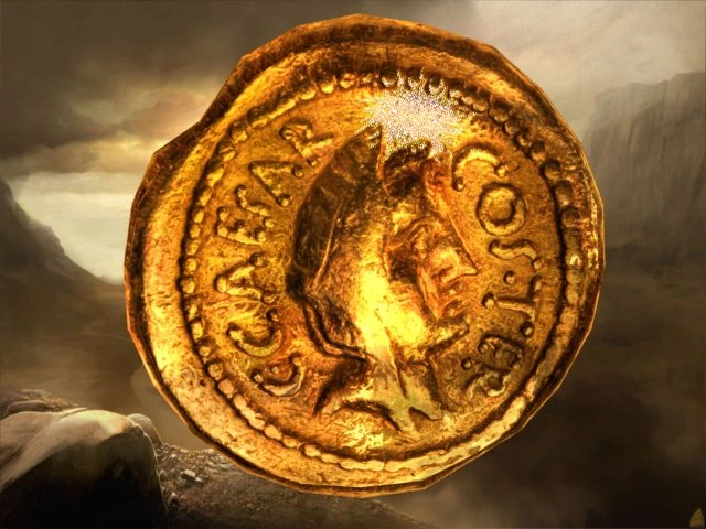 cesar coin 3D Model .c4d .max .obj .3ds .fbx .stl .blend 