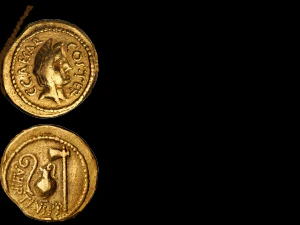 cesar coin 3D Model