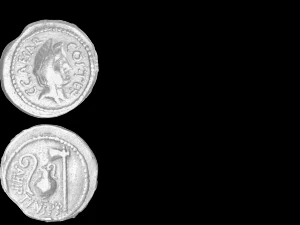 cesar coin 3D Model
