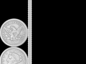 old american coin Modelo 3D