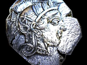 greek athens coin 3D Model