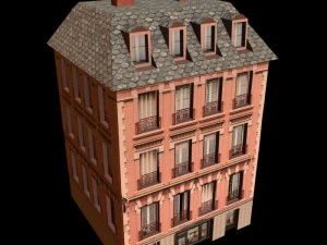 edif&iacute;cio 3 Modelo 3D