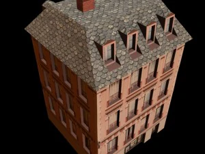edif&iacute;cio 3 Modelo 3D