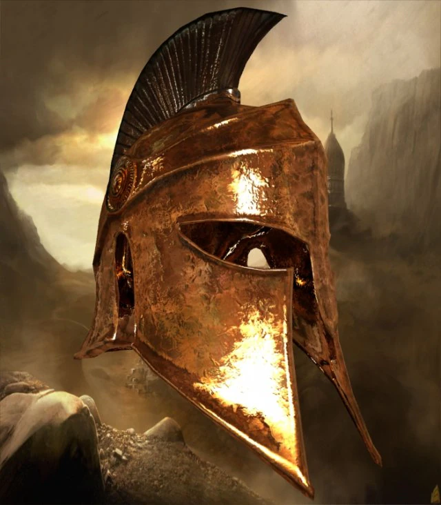 greek helmet 3D Model .c4d .max .obj .3ds .fbx .stl .blend 